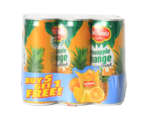 Del Monte Pineapple Orange Juice Buy 5 Get 1 1 pack