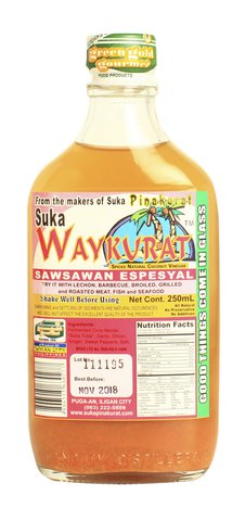 Suka Waykurat Sawsawan Espesyal - Regular 250 ml