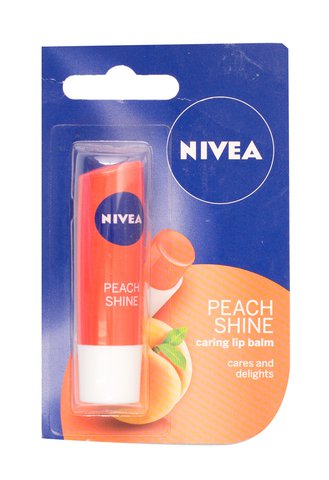 Nivea Lip Care Shine Peach 4.8 g
