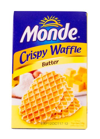 Monde Crispy Waffle Butter 33 g