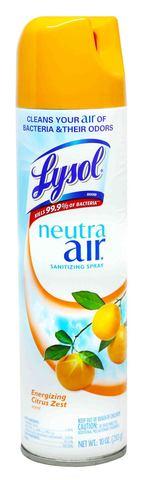Lysol Air Freshener Neutra Energizing Citrus Zest 283 g