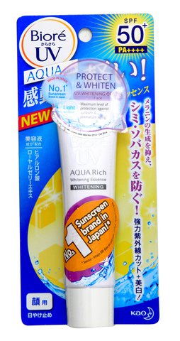 Biore UV Facial Cream Aqua Rich Whitening 33 g