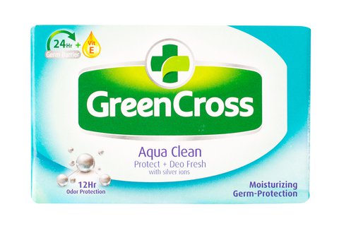 Green Cross Body Soap Aqua Clean 125 g