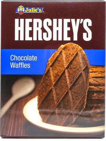 Hershey's Chocolate Waffles 1 pack