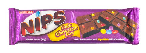 Nips Dark Chocolate Bar 42 g