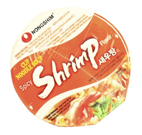 Nongshim Spicy Shrimp Ramyun Cup Noodle Soup 67 g