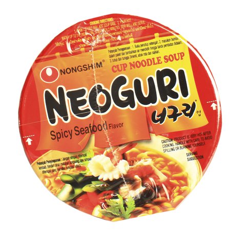 Nongshim Neoguri Hot Noodle Cup - Spicy Seafood 62 g