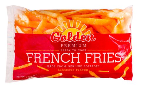 Golden French Fries Shoestring Barbecue Flavor 1 kg