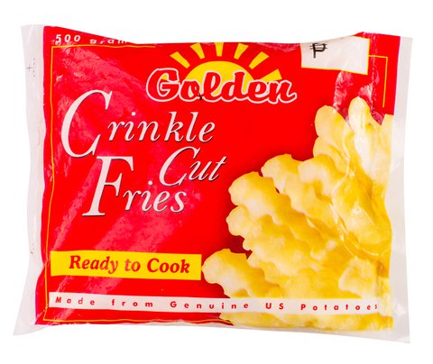 Golden Crinkle Cut Fries 500 g