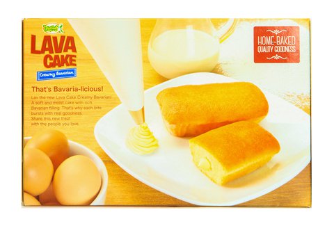 Lemon Square Lava Cake Creamy Bavarian 1 pack (10 pcs x 38 g)