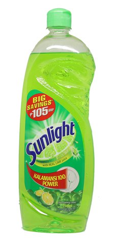 Sunlight Dishwashing Liquid Kalamansi Bottle 750 ml