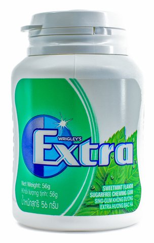 Wrigley's Extra Sweetmint Bottle 56 g