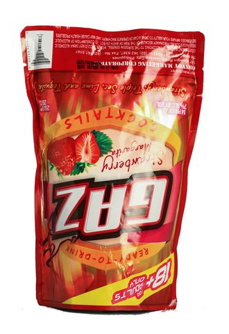 Gaz Cocktails Strawberry Margarita 200 ml