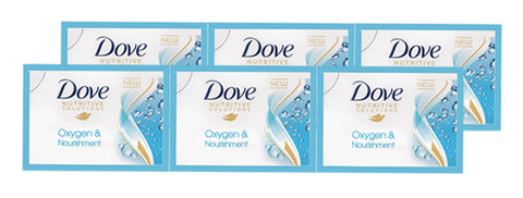 Dove Shampoo Oxygen &amp; Nourishment 6 sachets x 10 ml