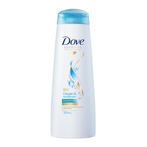 Dove Shampoo Oxygen &amp; Nourishment 180 ml