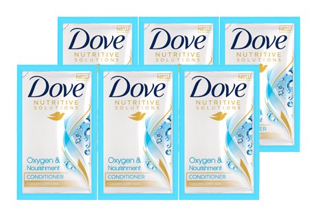Dove Hair Conditioner Oxygen &amp; Nourishment 6 sachets x 10 ml