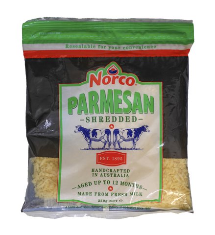 Norco Parmesan Shredded Cheese 250 g