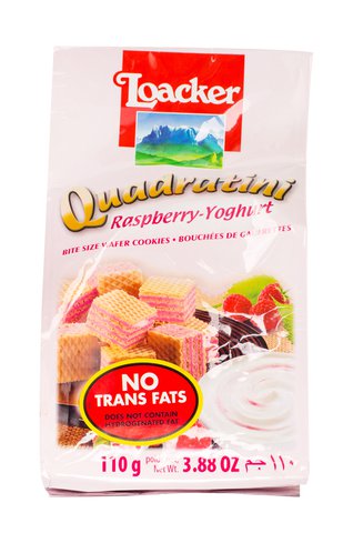 Loacker Raspberry -Yoghurt Wafer Cookies 110 g