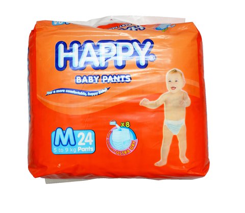 Happy Baby Pants Medium 24 pcs /pack
