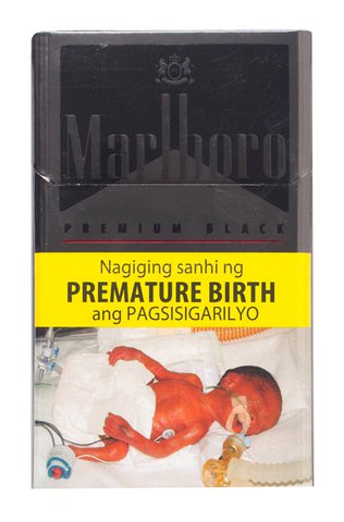 Marlboro Premium Black Cigarette FTB 20 pcs /pack