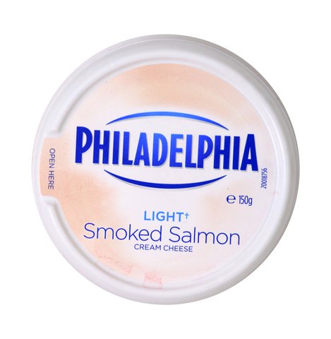 Philadelphia Light Salmon Cream Cheese 150 g
