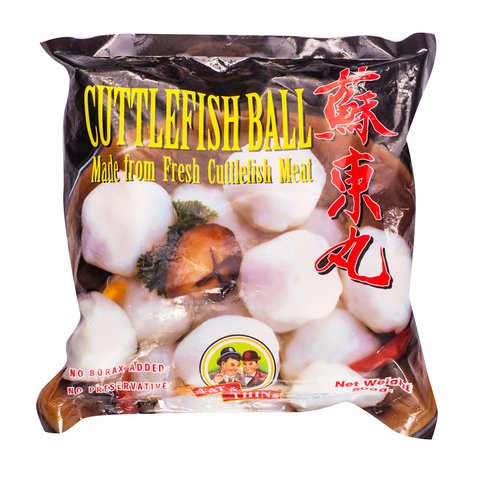 Fat &amp; Thin Cuttle Fish Ball 500 g