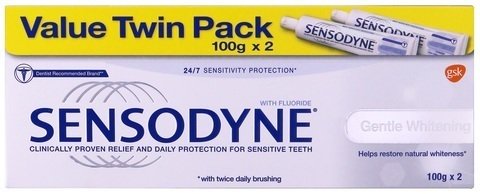 Sensodyne Toothpaste Whitening Twin Pack 2 pcs x 100 g