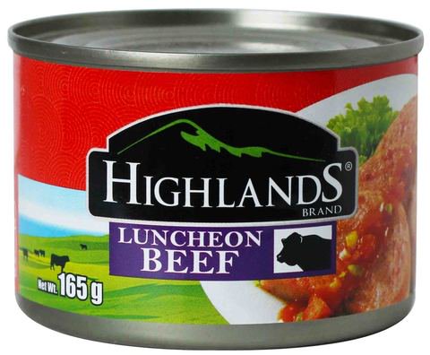 Highlands Luncheon Beef 165 g