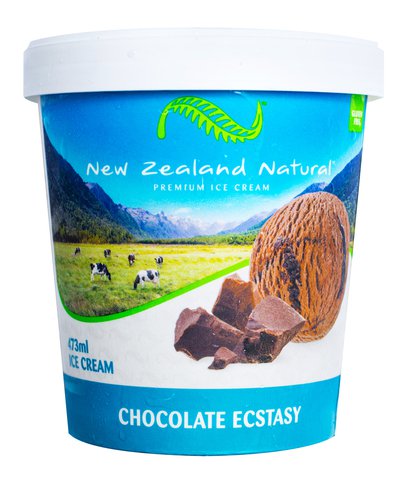New Zealand Natural Chocolate Ecstacy Ice Cream 473 ml