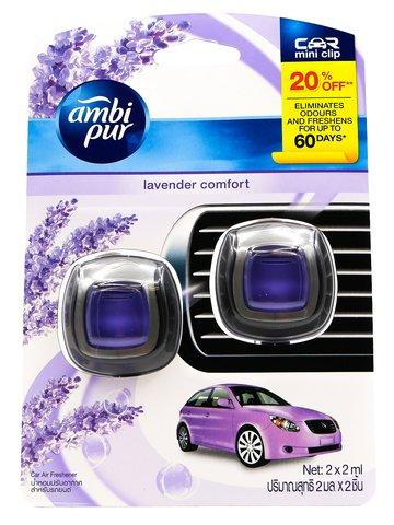 Ambipur Car Clip Lavander Comfort 2 x 2 ml