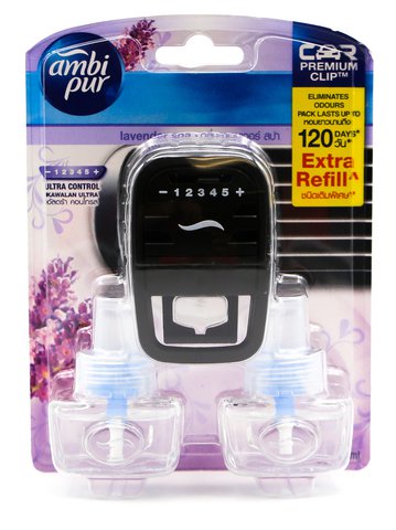 Ambipur Car Clip Lavender Spa Premium 7.5 ml