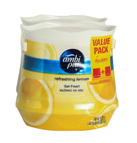 Ambipur Gel Fresh Refill Lemon Pack 1 pack