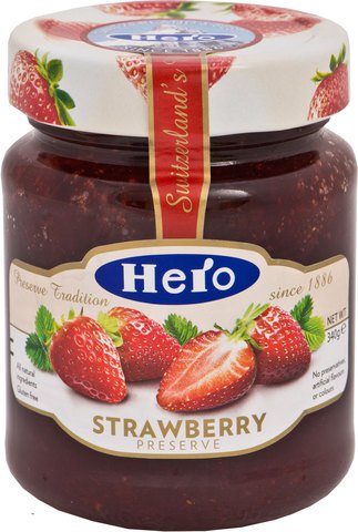 Hero Strawberry Jam 340 g