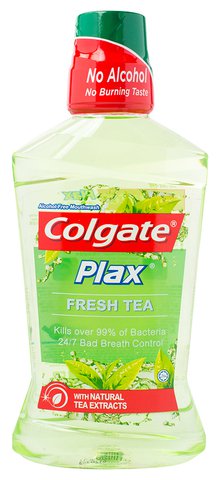 Colgate Mouthwash Plax Fresh Tea 500 ml