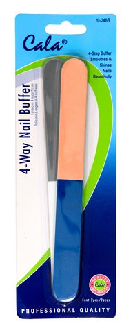 Cala 4 Way Nail Buffer 2 pcs