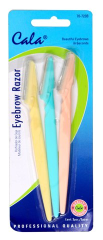 Cala Eyebrow Razor 3 pcs /pack