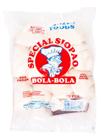 Fat &amp; Thin Special Siopao Bola Bola 10 pcs /pack