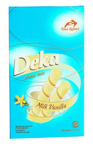 Deka Wafer Roll Milk Vanilla 10 g