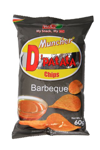 Muncher D'Patata Chips Barbeque 60 g