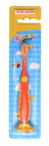 Baby First Kiddie Toothbrush 2 Suction 1 pc