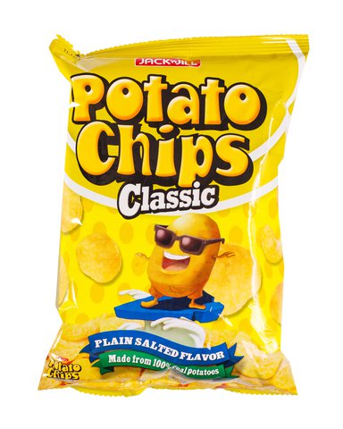 Potato Chips Plain Salted 60 g