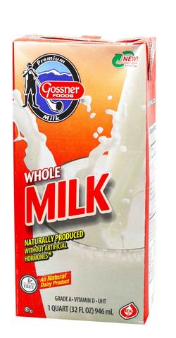 Gossner Foods Whole Milk 946 ml