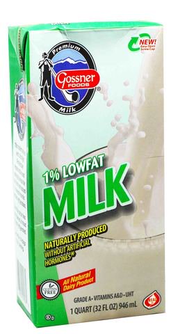 Gossner Foods 1% Low Fat Milk 946 ml
