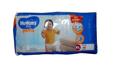 Huggies Dry Pants Jumbo - Extra Large 40 pcs /pack