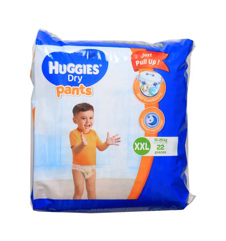 Huggies Dry Pants Baby Diapers Economy XXLarge 22 pcs /pack