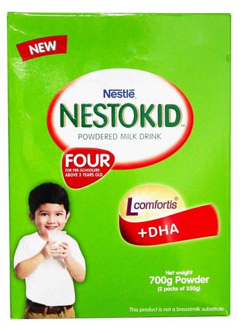 Nestokid Powdered Milk Drink Above Three Years Old - FOUR 700 g