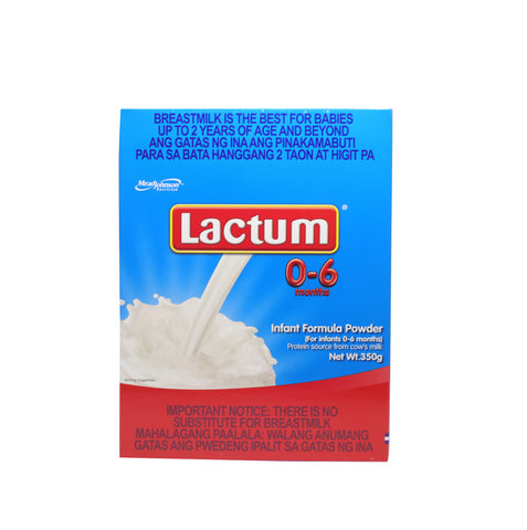 Lactum Infant Formula Powder - Plain (0-6 Months) 350 g