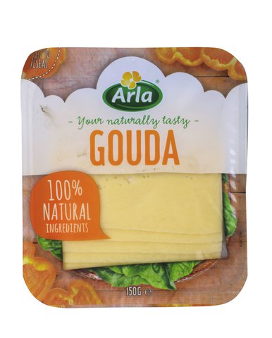 Arla Natural Gouda Slices 150 g