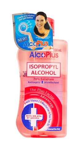 Alcoplus Isopropyl Alcohol 70% 150 ml