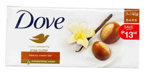Dove Body Soap Shea Butter 1 pack (3 pcs x 100 g)
